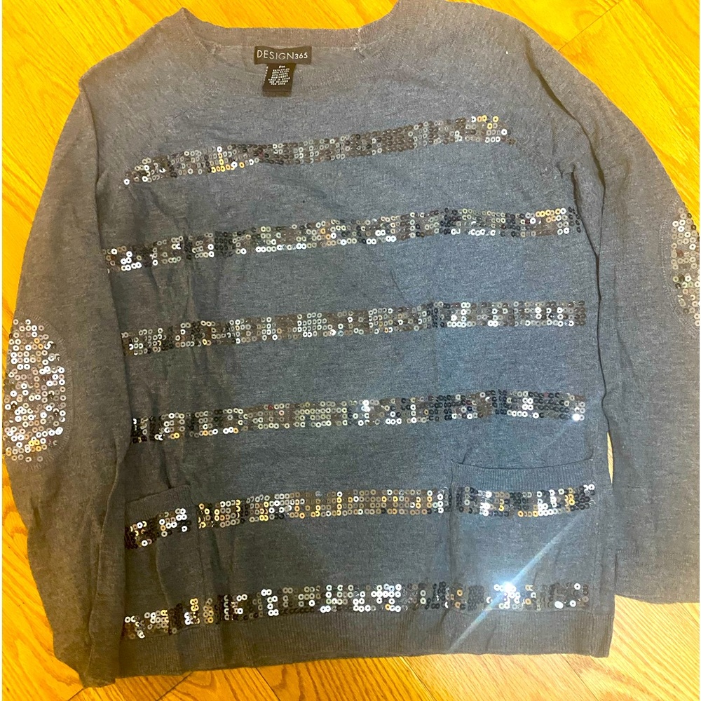 Sparkly casual sweater